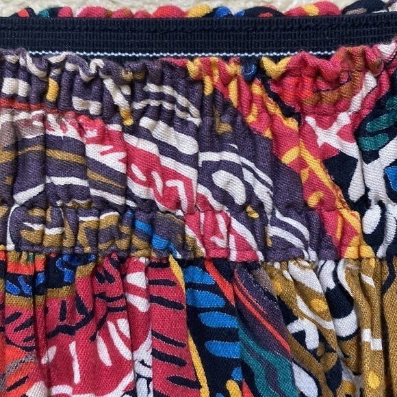 VINTAGE Gene Ewing Bis Boho Western Maxi Skirt - Picture 2 of 12